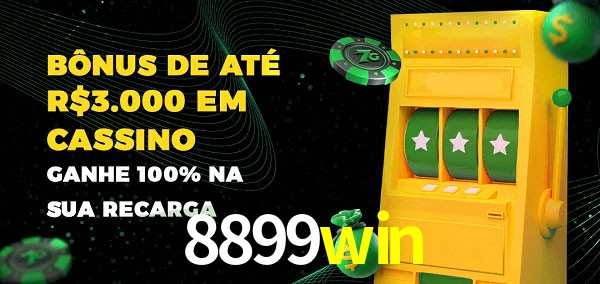 8899win melhor bônus de depósito